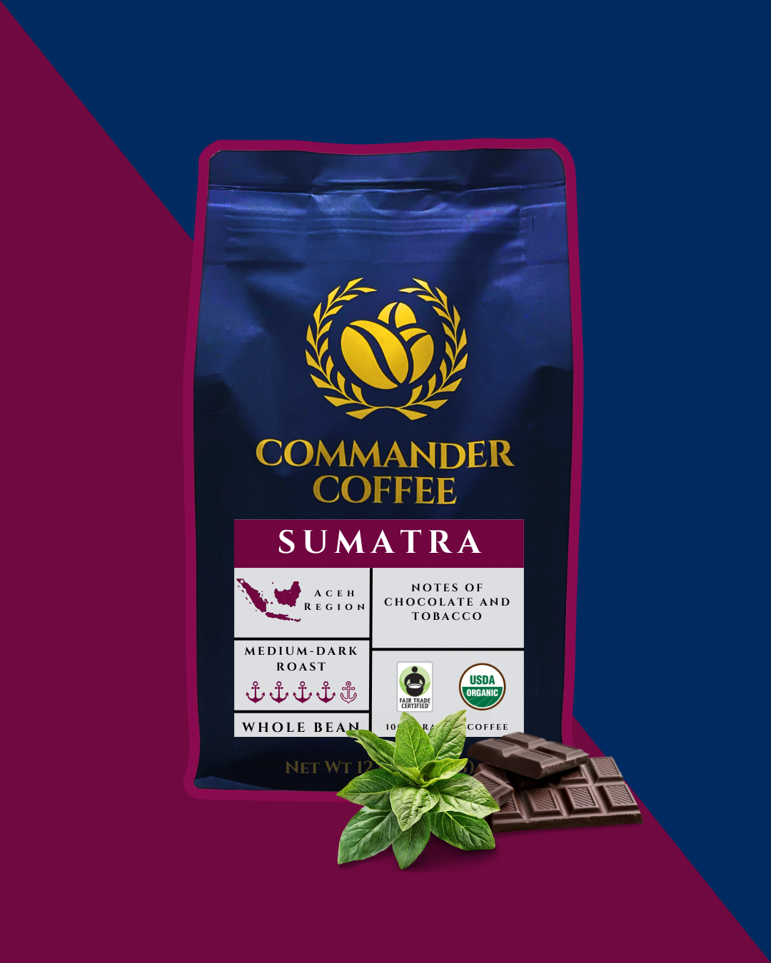 Sumatra Aceh Coffee | Single Origin | Commander Coffee